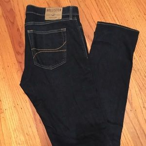 Hollister Men’s Skinny Dark Wash Denim, size 34X34